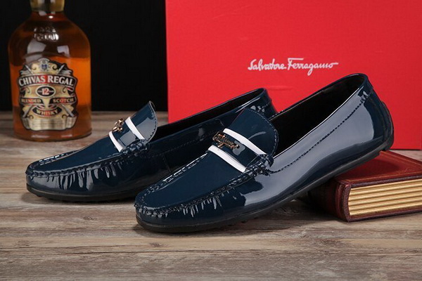 Salvatore Ferragamo Business Casual Men Shoes--047